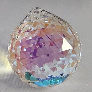 Swarovski Strass Aurora Borealis Crystal Ball 30mm
